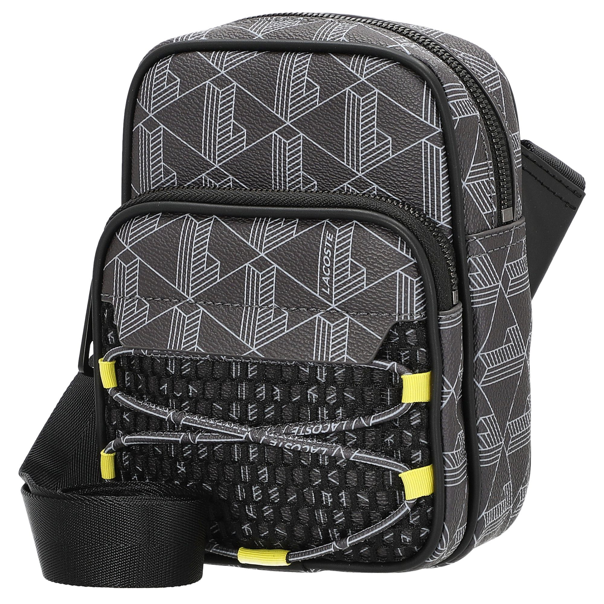 Lacoste Umhängetasche The Blend - Umhängetasche 18.5 cm (mesh mono periskop blau)