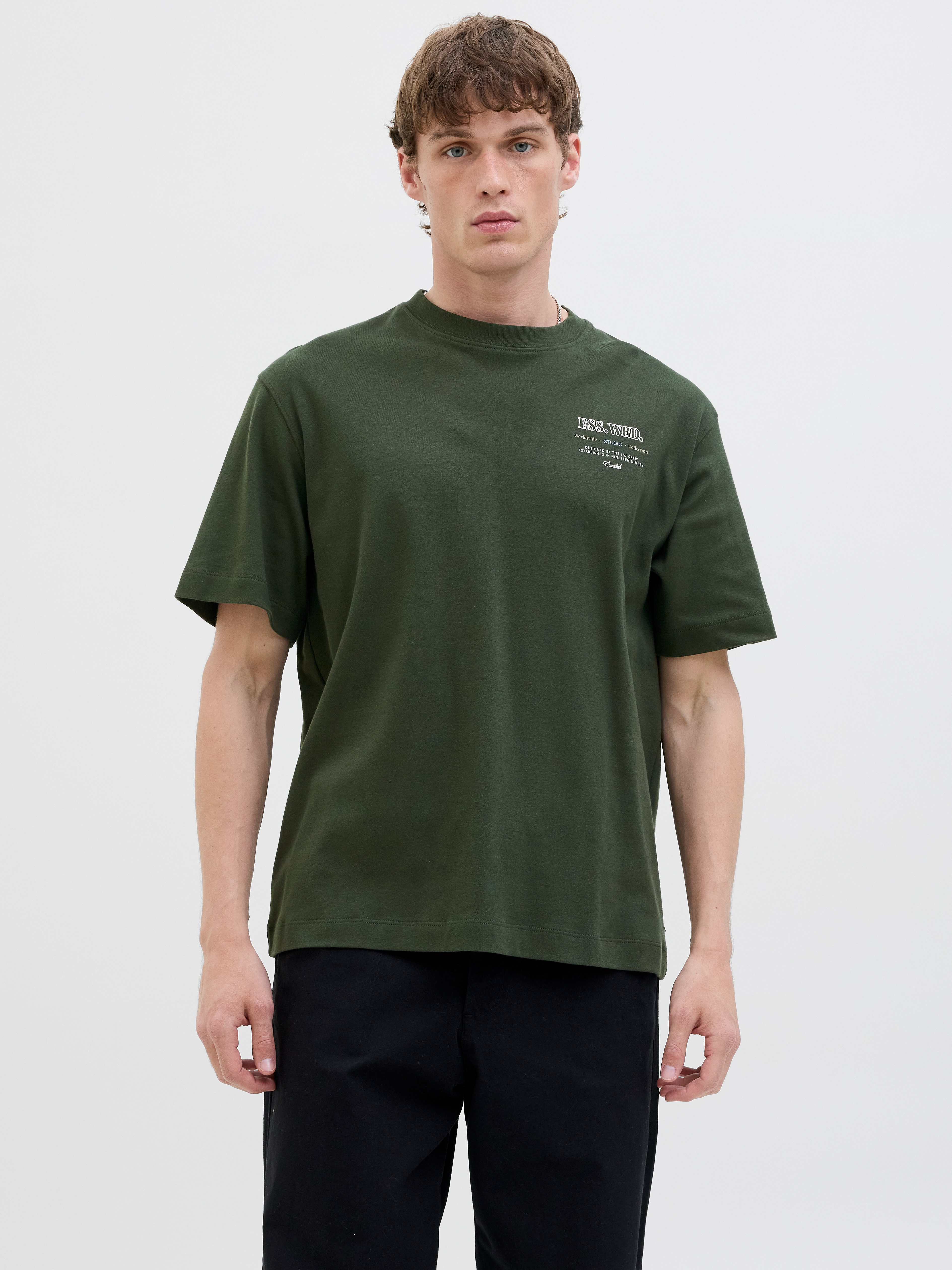 Jack & Jones Rundhalsshirt JJEURBAN EDGE günstig online kaufen