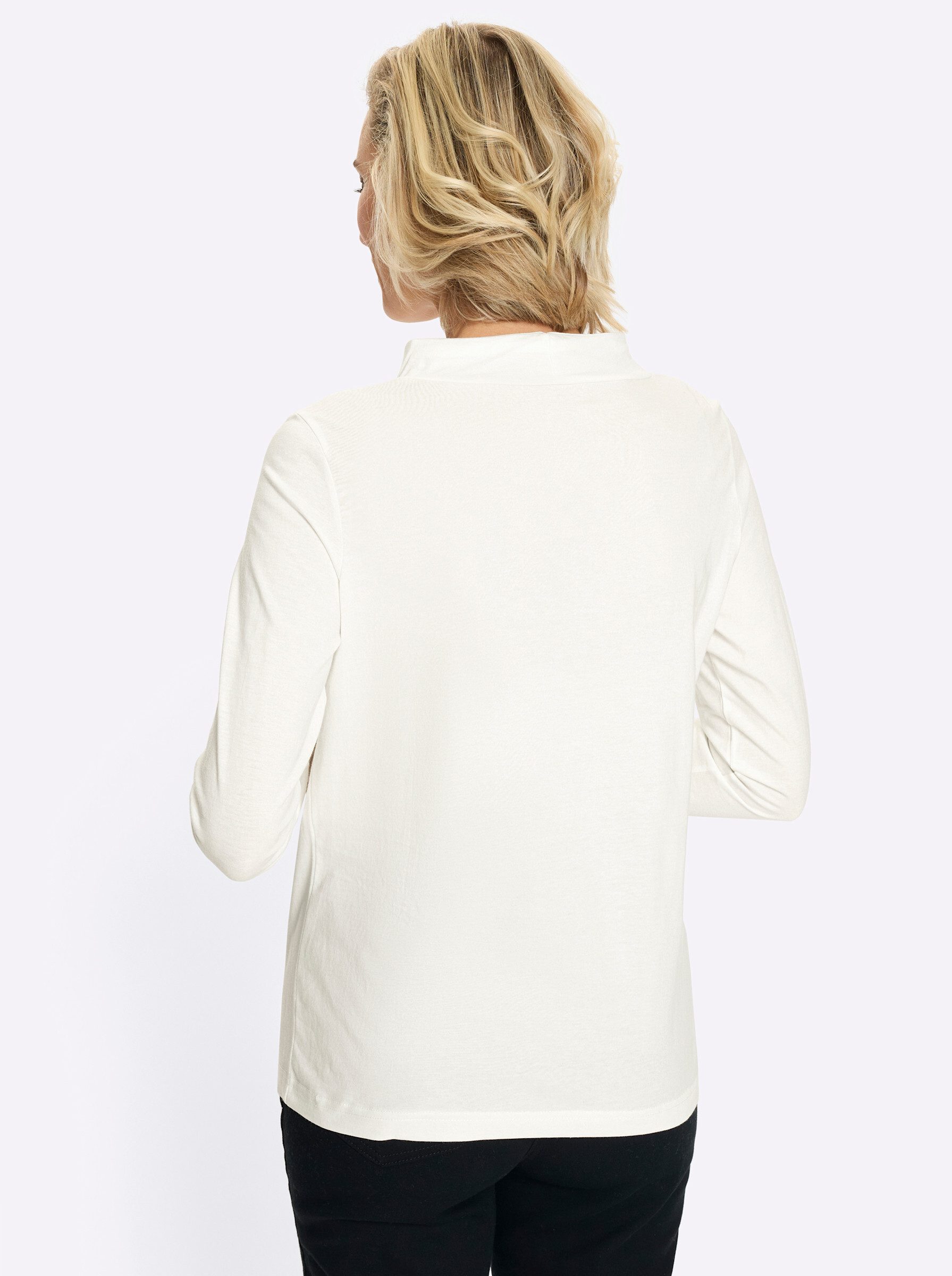 Sieh an! T-Shirt Langarm-Shirt Langarm