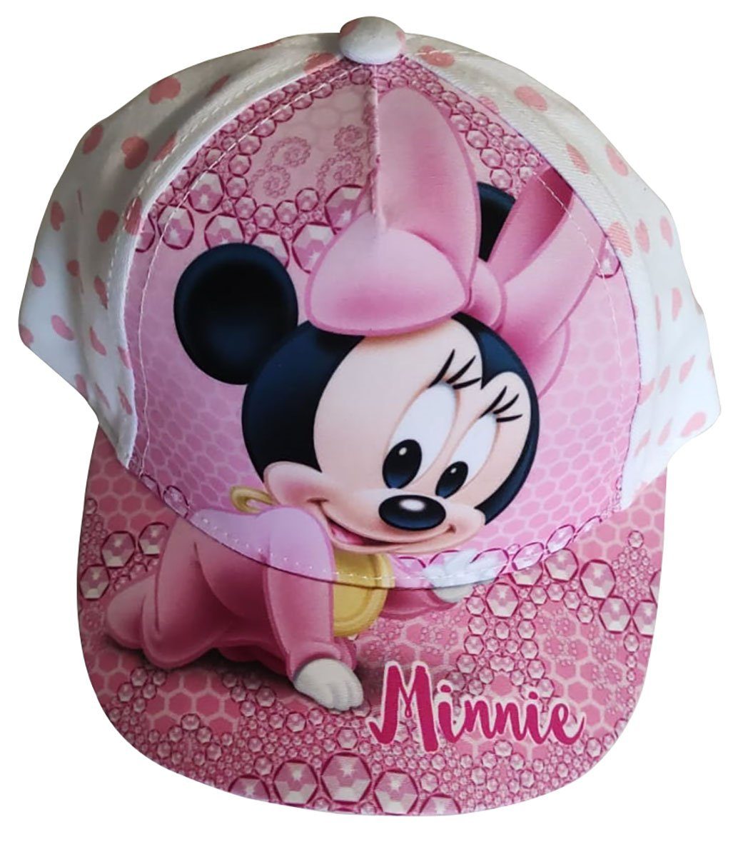 Disney Baseball Cap Disney Minnie Maus Kinder-Kappe, Basecap, Cap Minn