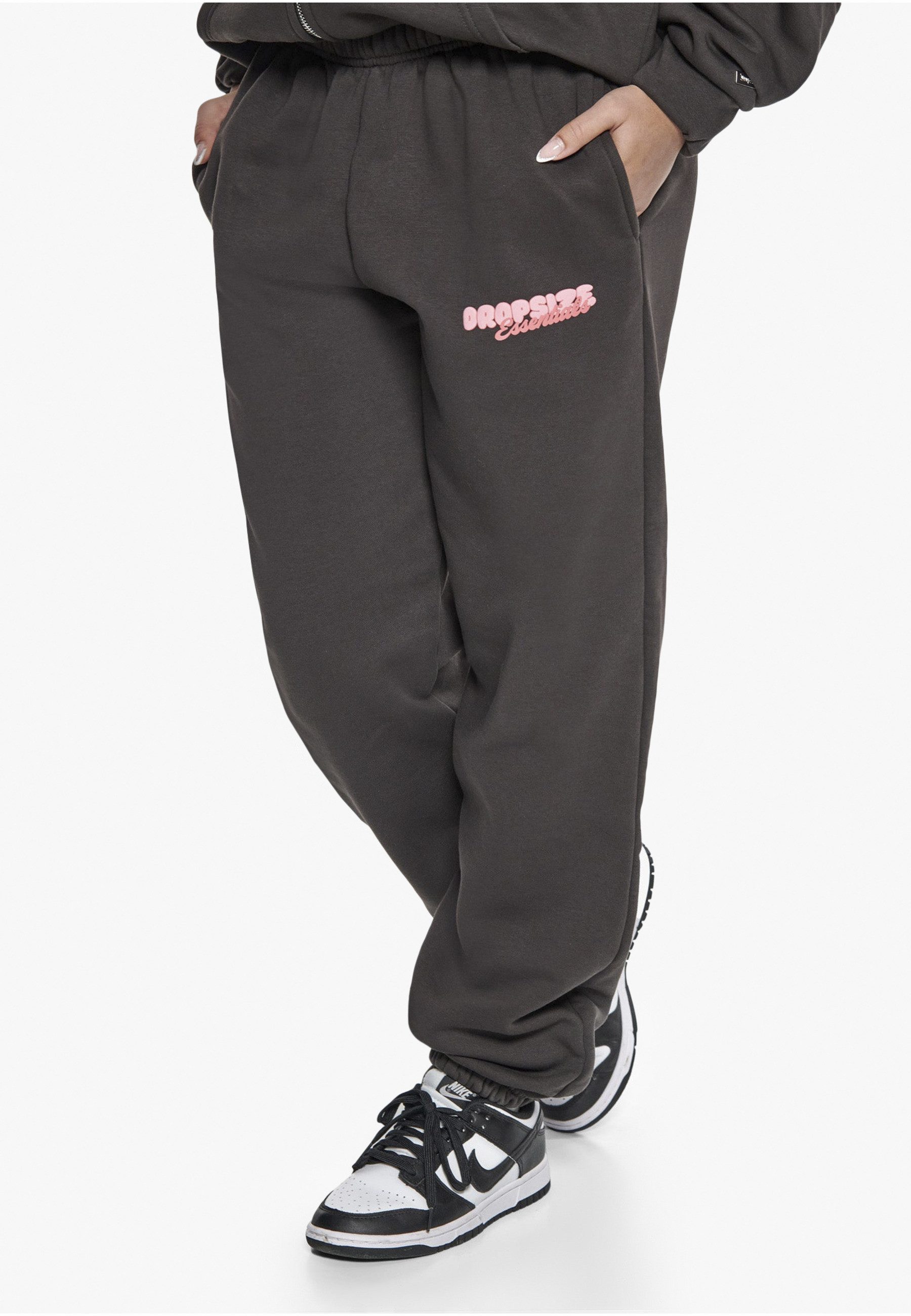 Dropsize Jogginghose Dropsize Damen Dropsize Essential Crew Sweat Jogger (1-tlg)