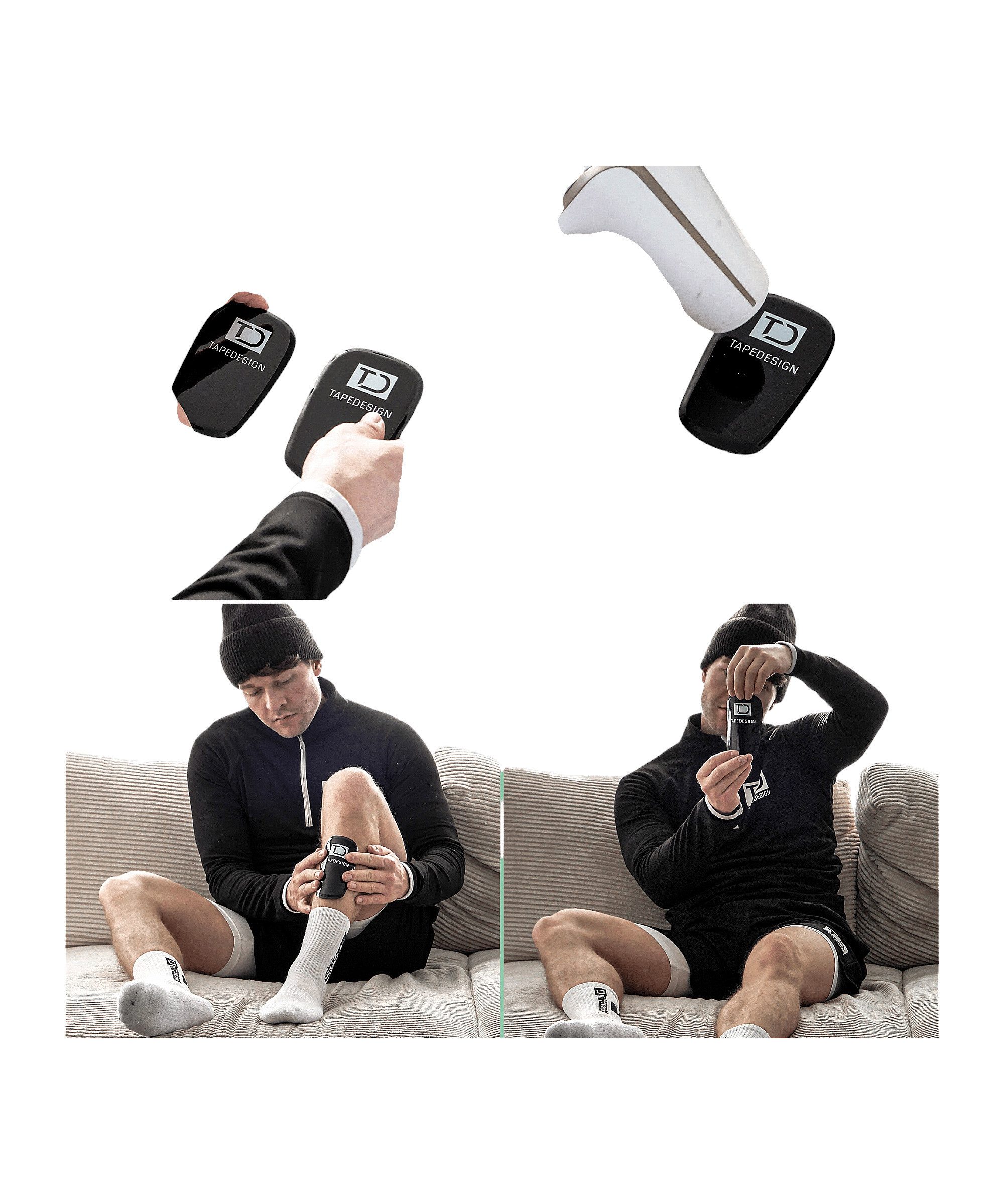 Tapedesign Fußball Schienbeinschoner Tapedesign Mini PRO Schienbeinschoner