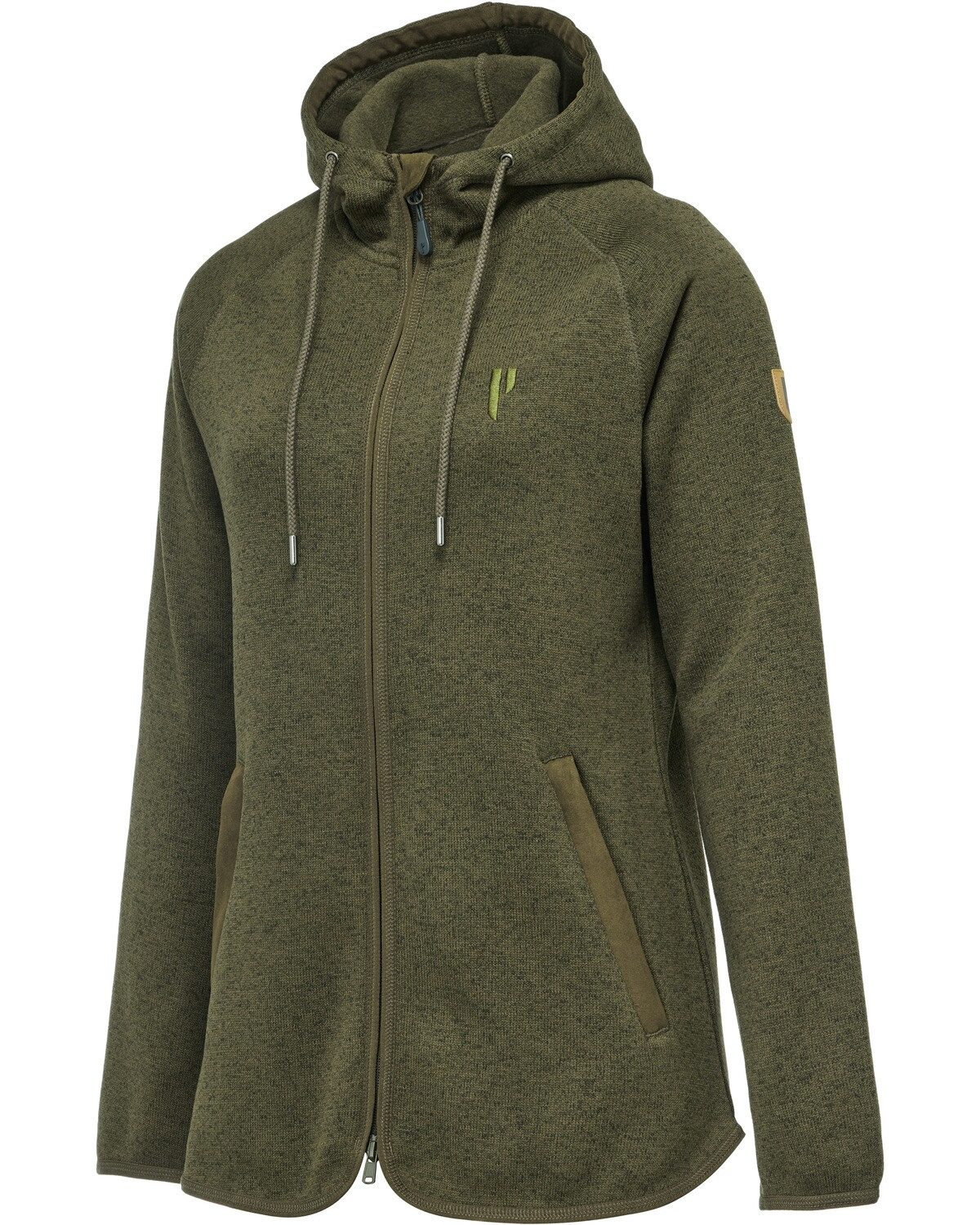 Fleecejacke Damen Strickfleecejacke Visby 2.0
