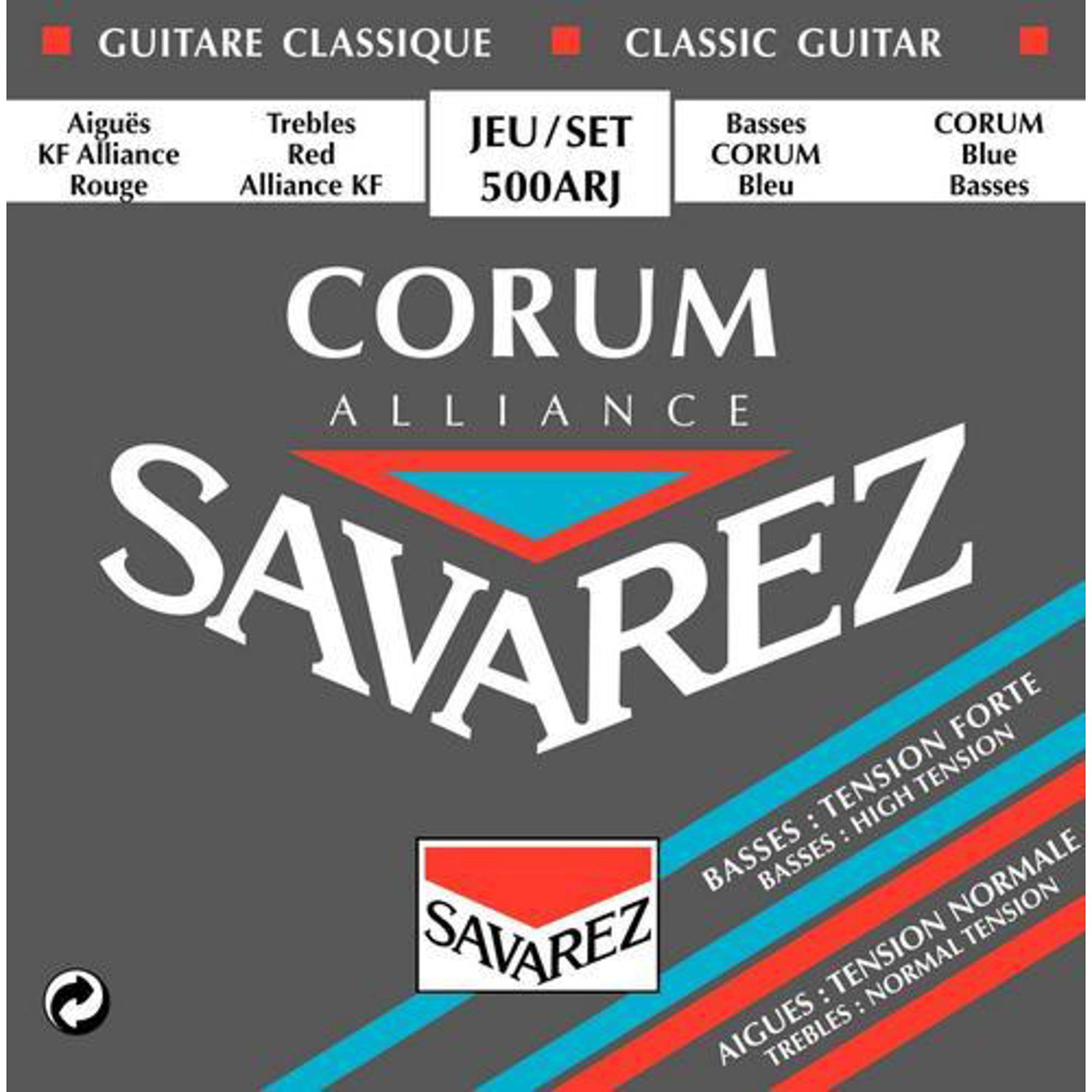 Savarez Saiten, (K-Git. Saiten 500ARJ Corum Carbon), K-Git. Saiten 500ARJ Corum Carbon - Konzertgitarrensaiten