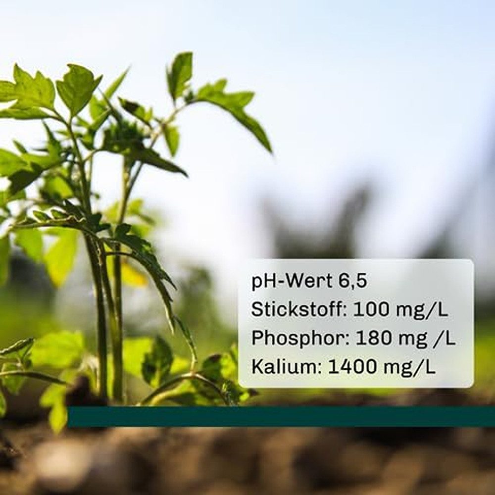 Blumixx Blumenerde Tomatenerde torffrei mit nachhaltigem Langzeitdünger, Gartenerde, Pflanzerde mit Bodenhilfsstoff für Tomatenpflanzen
