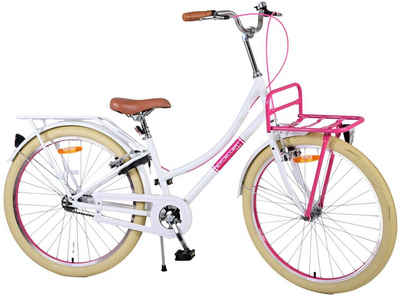 TPFSports Kinderfahrrad Volare Excellent 26 Zoll mit 2 Handbremsen, 1 Gang, (Mädchen Fahrrad - Rutschfeste Sicherheitsgriffe), Kinder Fahrrad 26 Zoll mit Ständer Laufrad Mädchen Kinderrad