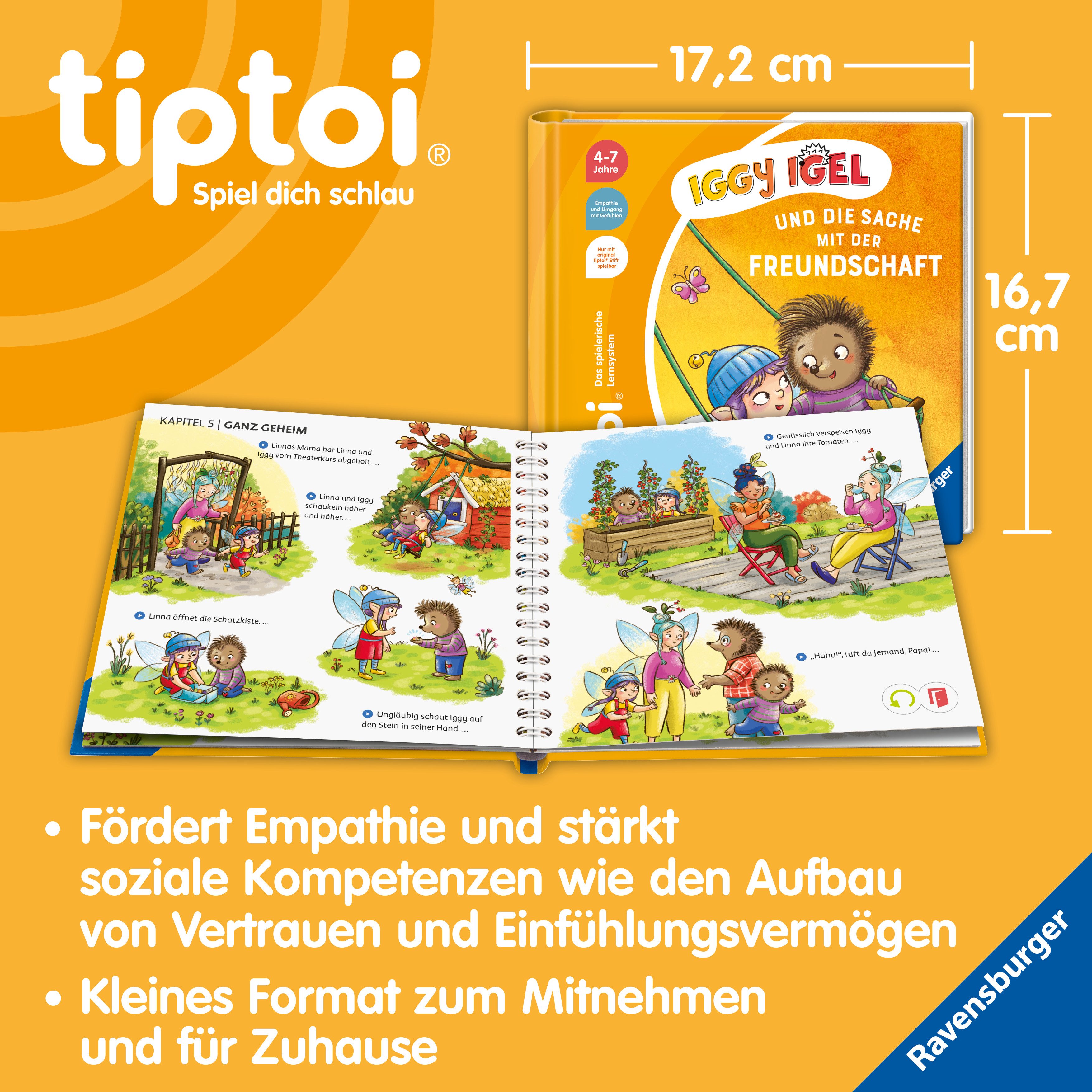 tiptoi® Bildergeschichten über den Umgang mit Gefühlen, Iggy Igel und die Sache mit der Freundschaft, Made in Europe – Bild 4 von 5