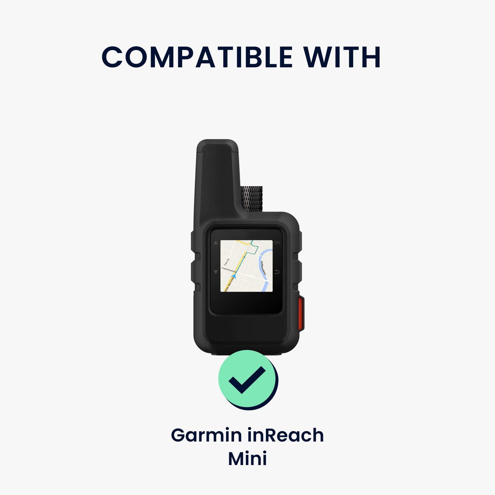kwmobile Etui Hülle für Garmin inReach Mini, Schutzhülle GPS Handgerät - Cover Case