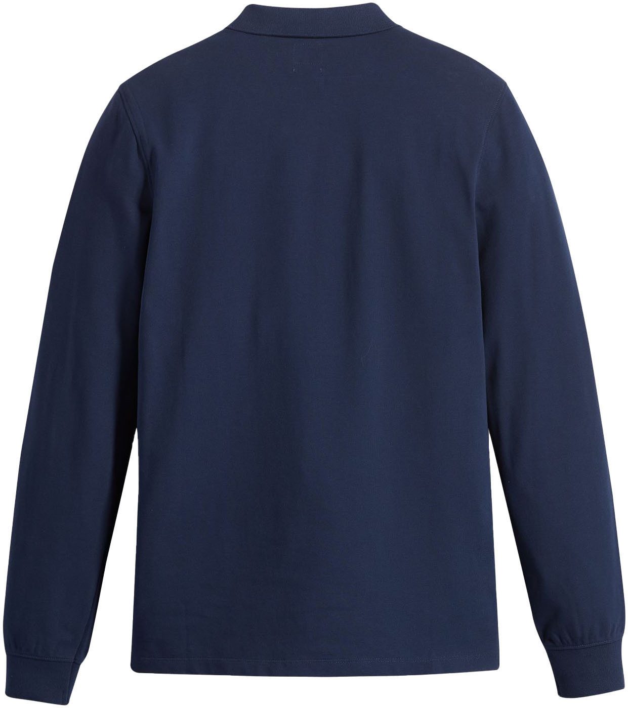 Levi's® Langarm-Poloshirt mit Logo Stickerei