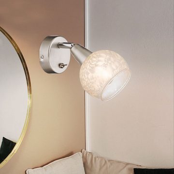 etc-shop LED Gartenstrahler, Leuchtmittel nicht inklusive, Wandleuchte Wandlampe Spotleuchte Wandspotleuchte
