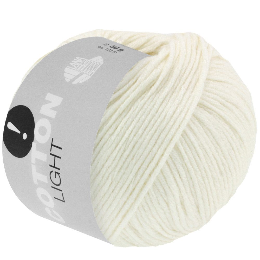 LANA GROSSA Cotton Light Häkelwolle, 123 m