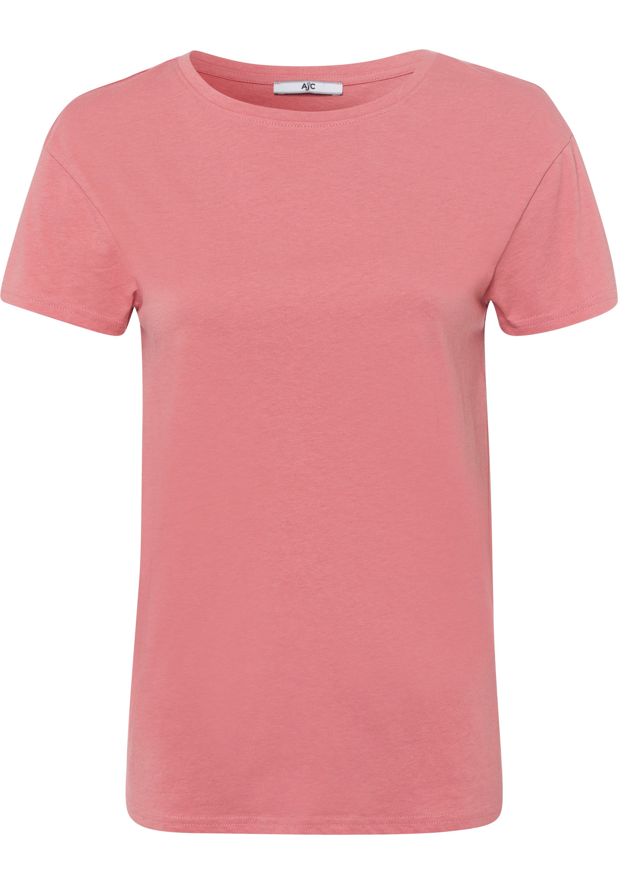 AJC T-Shirt Oversized-Look KOLLEKTION im - NEUE trendigen lachs