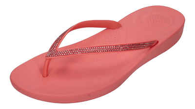 Fitflop IQUSHION SPARKLE Zehentrenner rosy coral