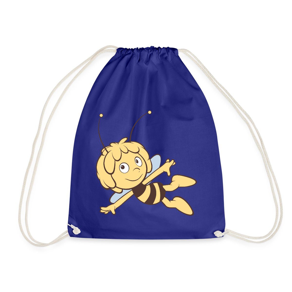 Spreadshirt Turnbeutel Biene Maja Fliegt Retro Turnbeutel (1-tlg)