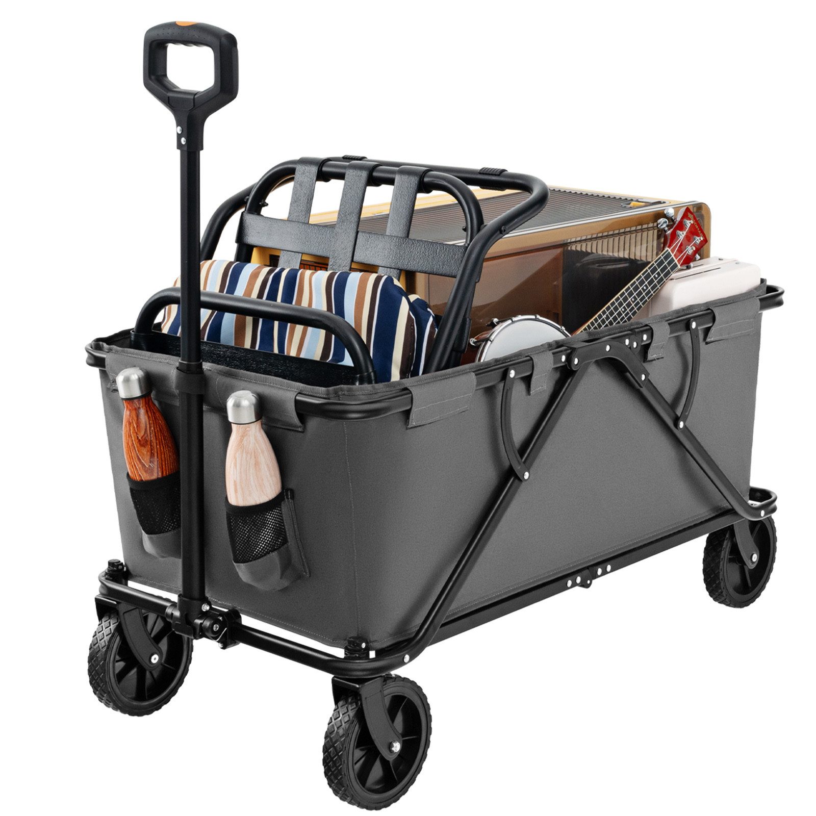 COSTWAY Тележки, faltbar Handwagen, 170L 100kg