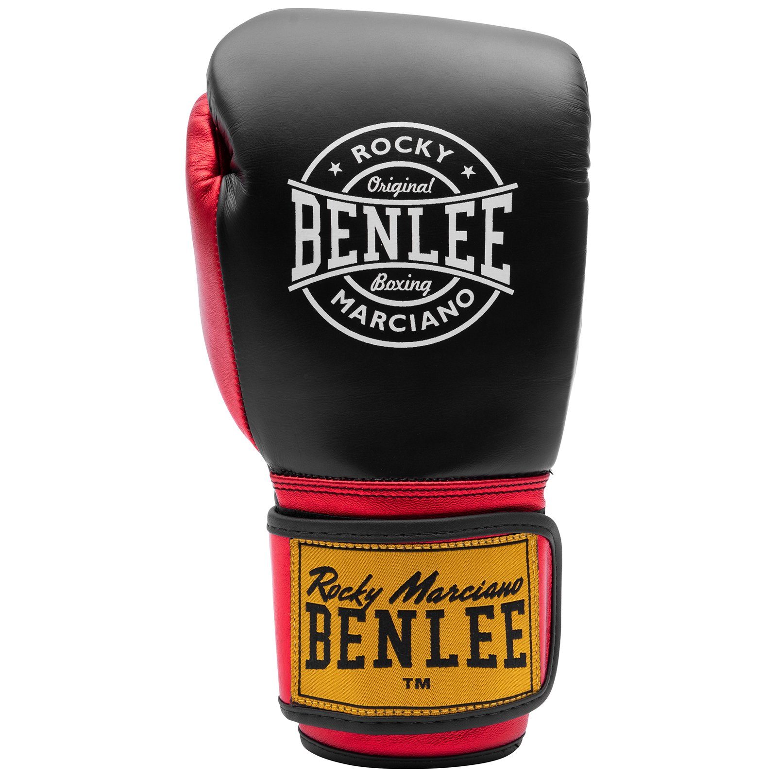 METALSHIRE Benlee Rocky Boxhandschuhe Black/Red Marciano