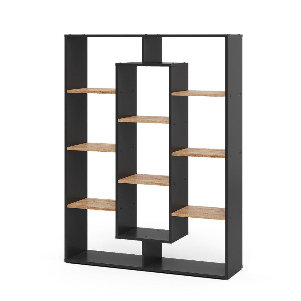 Vicco Raumteiler, Anthrazit/Goldkraft Eiche, 107.2 x 143 cm günstig online kaufen