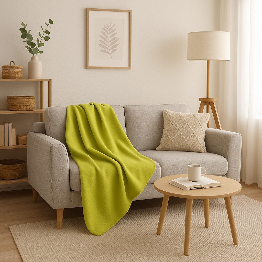 Wohndecke 3 Stück Fleecedecke Kuscheldecke Sofadecke Größe 130x170 cm, Betz günstig online kaufen