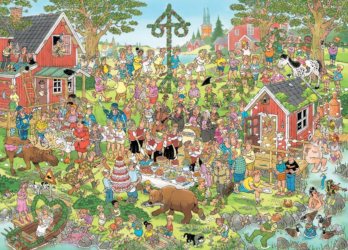 Jumbo Spiele Puzzle Jan van Haasteren günstig online kaufen
