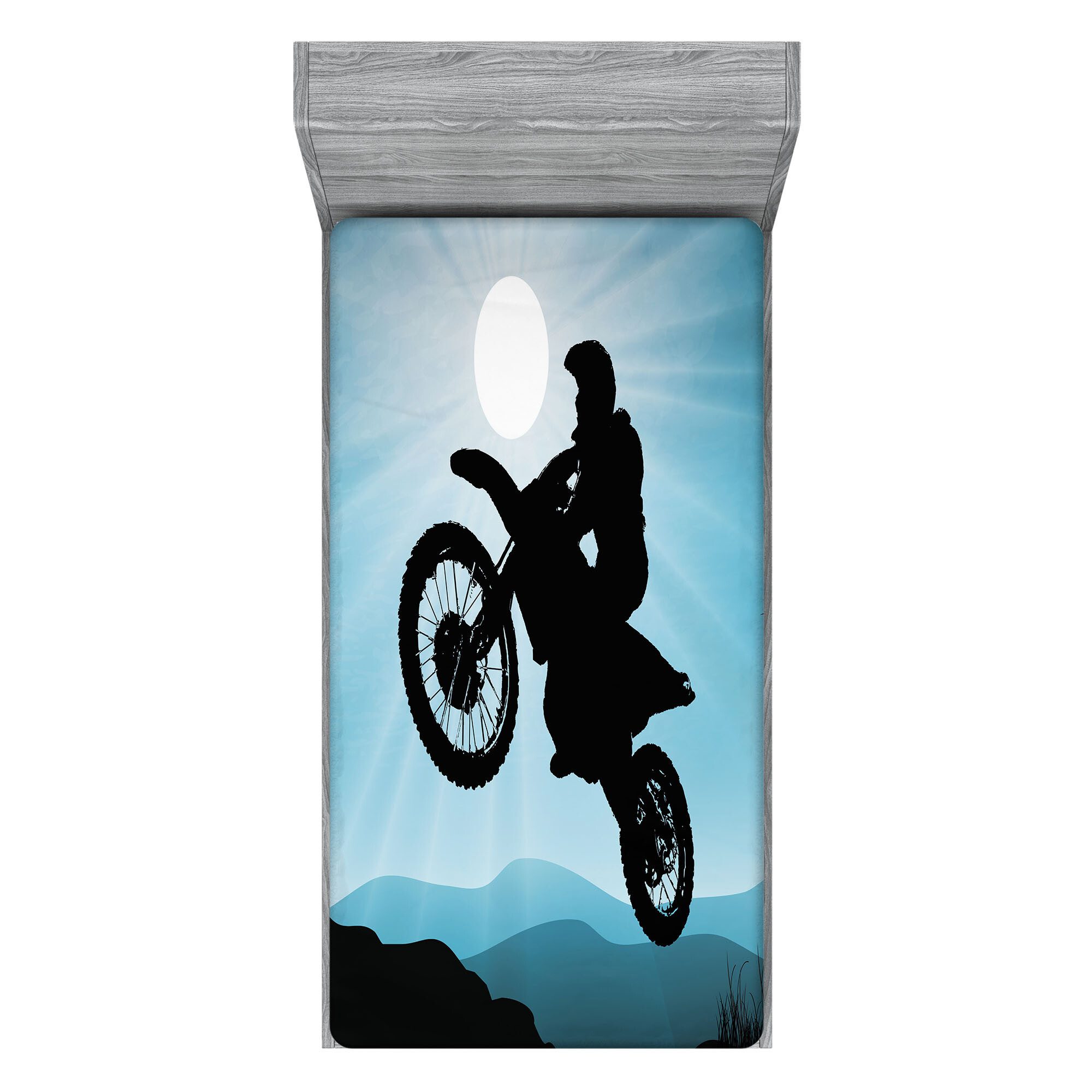 Abakuhaus Spannbettlaken Soft Dekorativer Stoff Bettwäsche Rund-um Elastisc günstig online kaufen