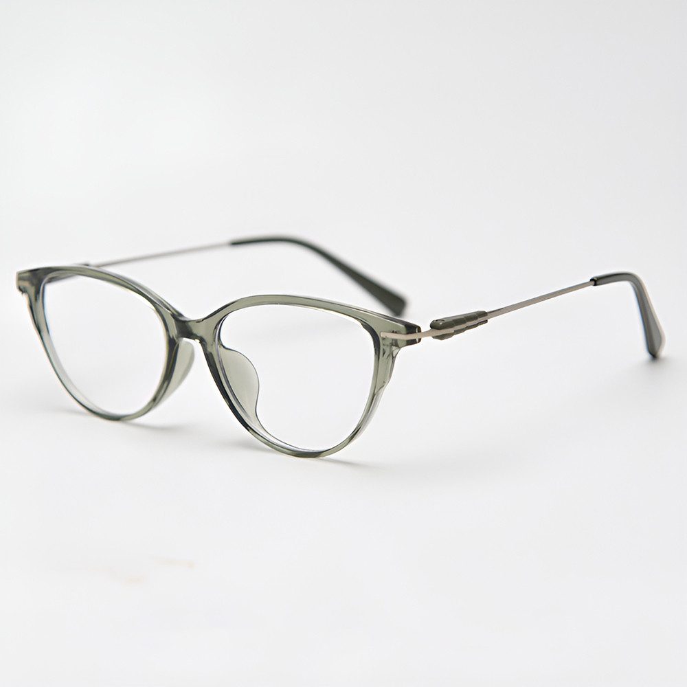PACIEA Brille Ohne Sehstärke Damen Cat Eye Anti Blaulicht Mode