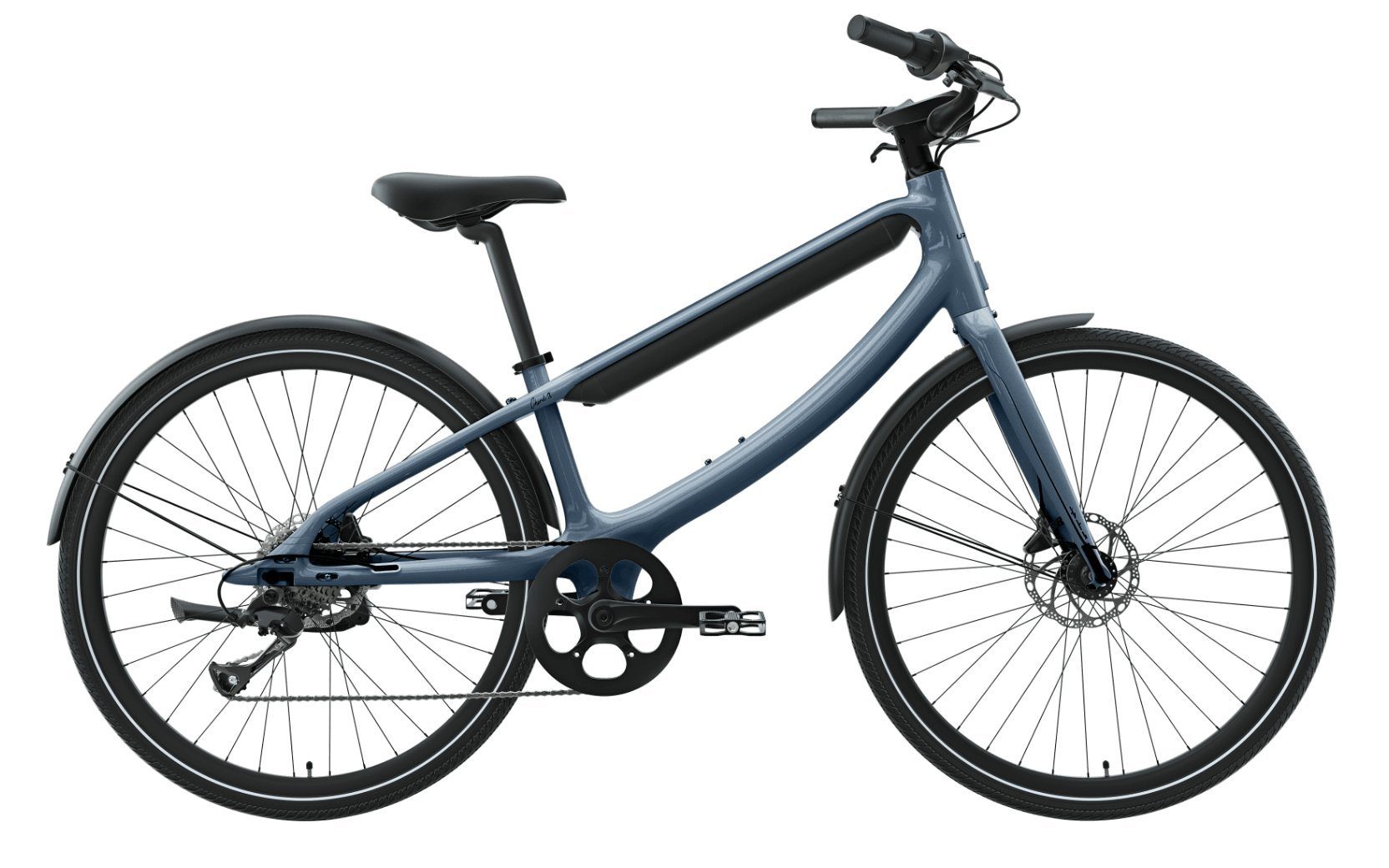 Urtopia E-Bike Chord X Smartes E-Bike mit Smartphone App, 8 Gang, Heckmototr, 353 Wh Akku, GPS, 120km, Diebstahlschutz, KI, Sprachsteuerung, Navi, Bluetooth