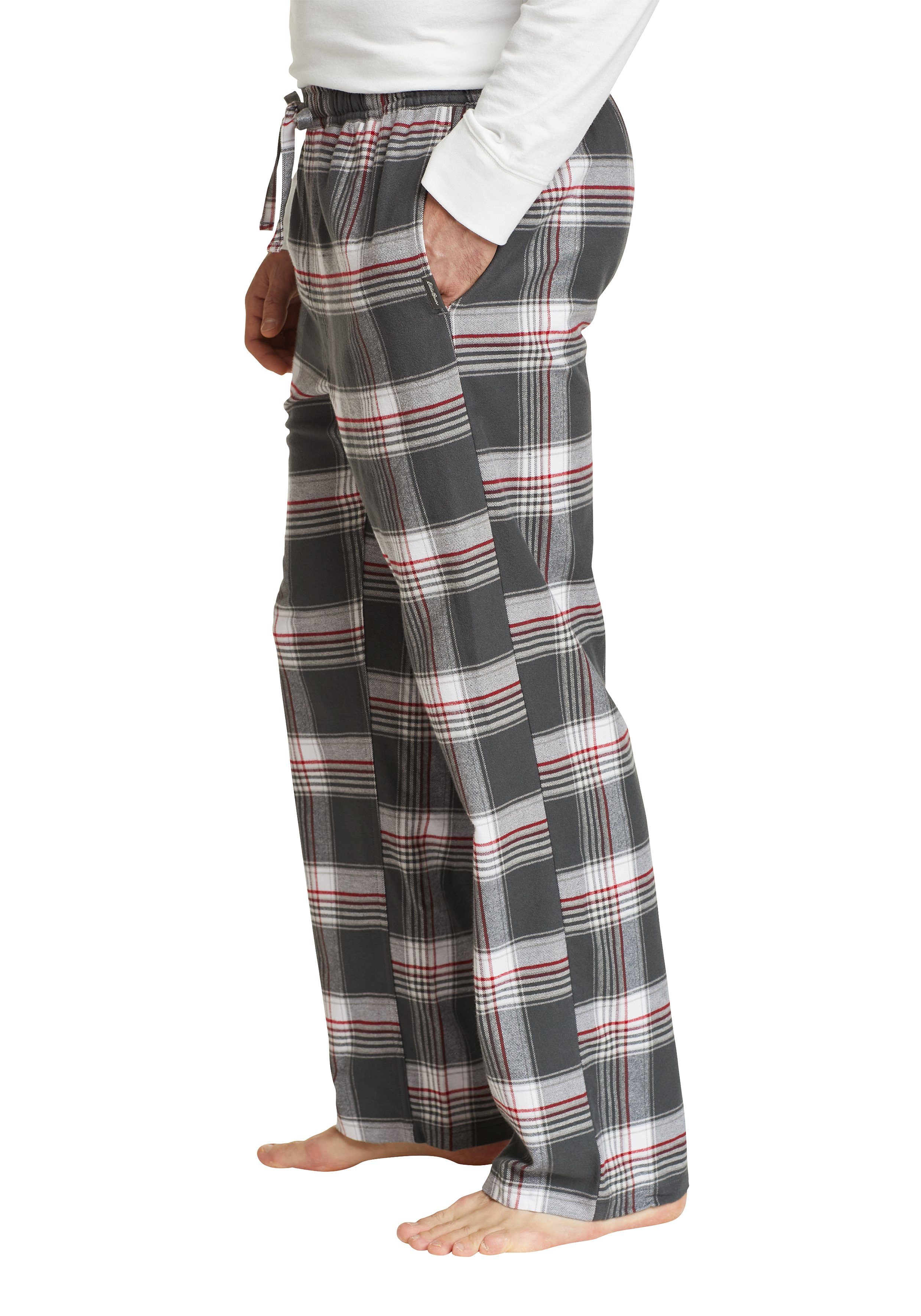Eddie Bauer Rauch Flannel Sleepwear mit Pyjamahose