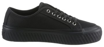 Tommy Hilfiger PLATFORM VULCANIZED SNEAKER Plateausneaker mit Logo an der Ferse, Freizeitschuh, Halbschuh, Schnürschuh