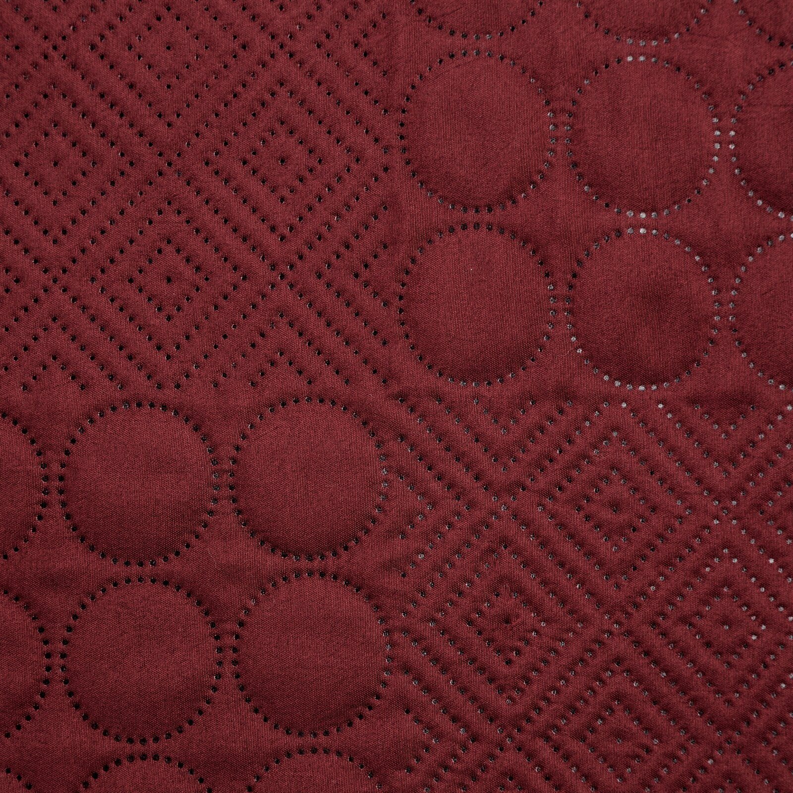 Design91 Bettüberwurf Zweiseitige Decke, dekorative Decke ganzjährige Sofadecke, einfarbige moderne Tagesdecke – Bild 3 von 3