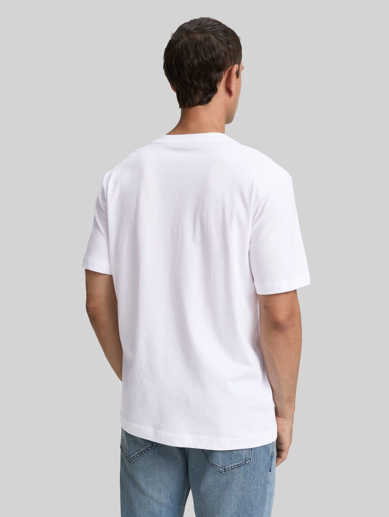 TOM TAILOR T-Shirt T-Shirt (im 2er Pack) T-Shirts mit V-Ausschnitt im 2er-Pack – Bild 3 von 5