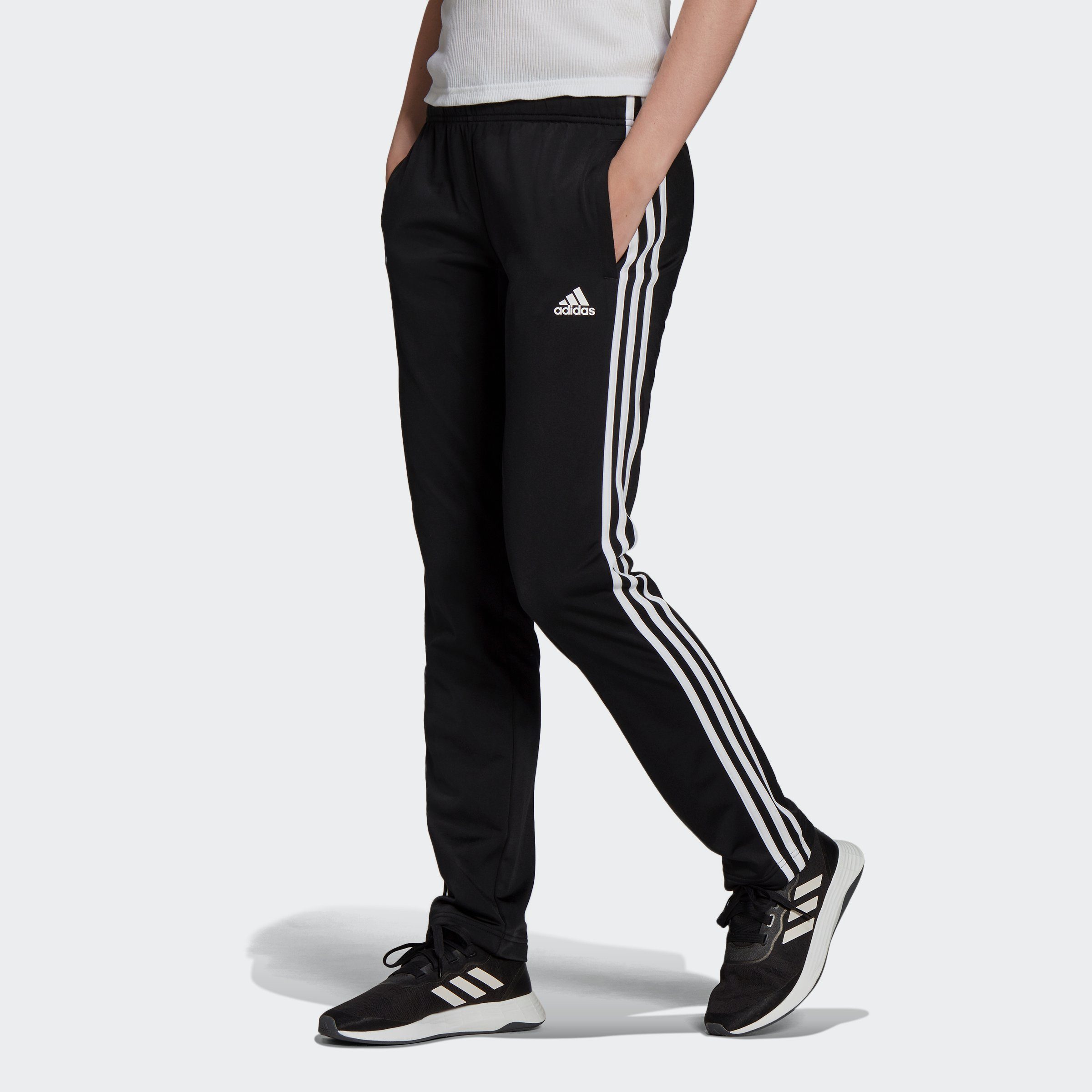 adidas Sportswear Sporthose ESSENTIALS WARMUP 3STREIFEN (1-tlg) | Turnhosen