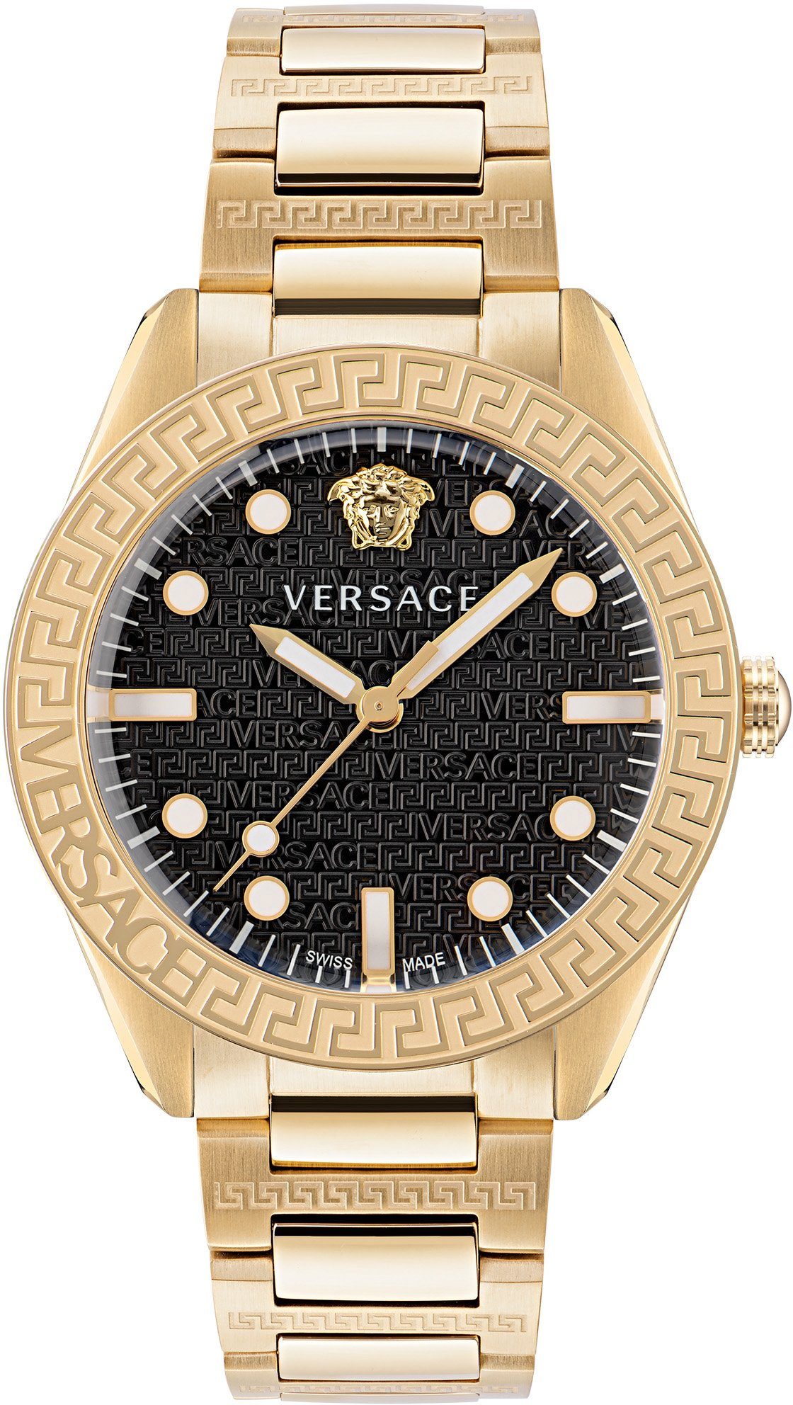 Versace Schweizer VE2T00522 gold DOME, GRECA Uhr