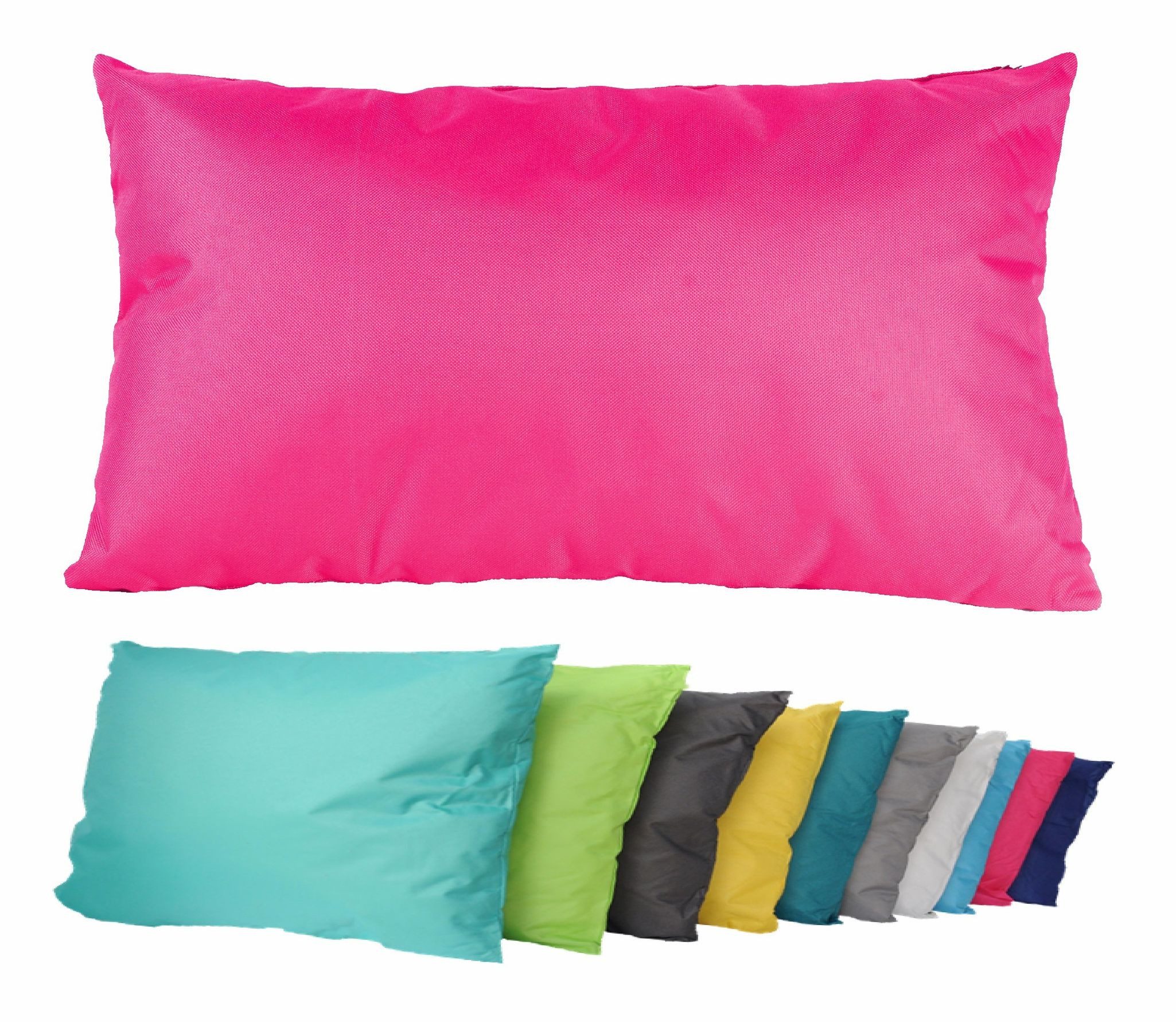 JACK Dekokissen JACK Outdoor Lounge Kissen 30x50cm Dekokissen inkl. Füllung Wasserfest, mit Lotus-Effekt, Robust, Strapazierfähig, für Innen & Außen