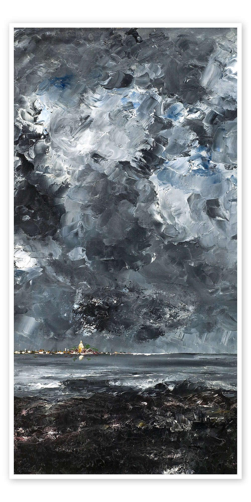 Wandbild Die Stadt
