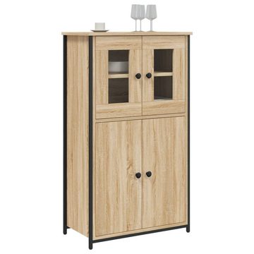 vidaXL Highboard Highboard Sonoma-Eiche 62x32x106,5 cm Holzwerkstoff (1 St)