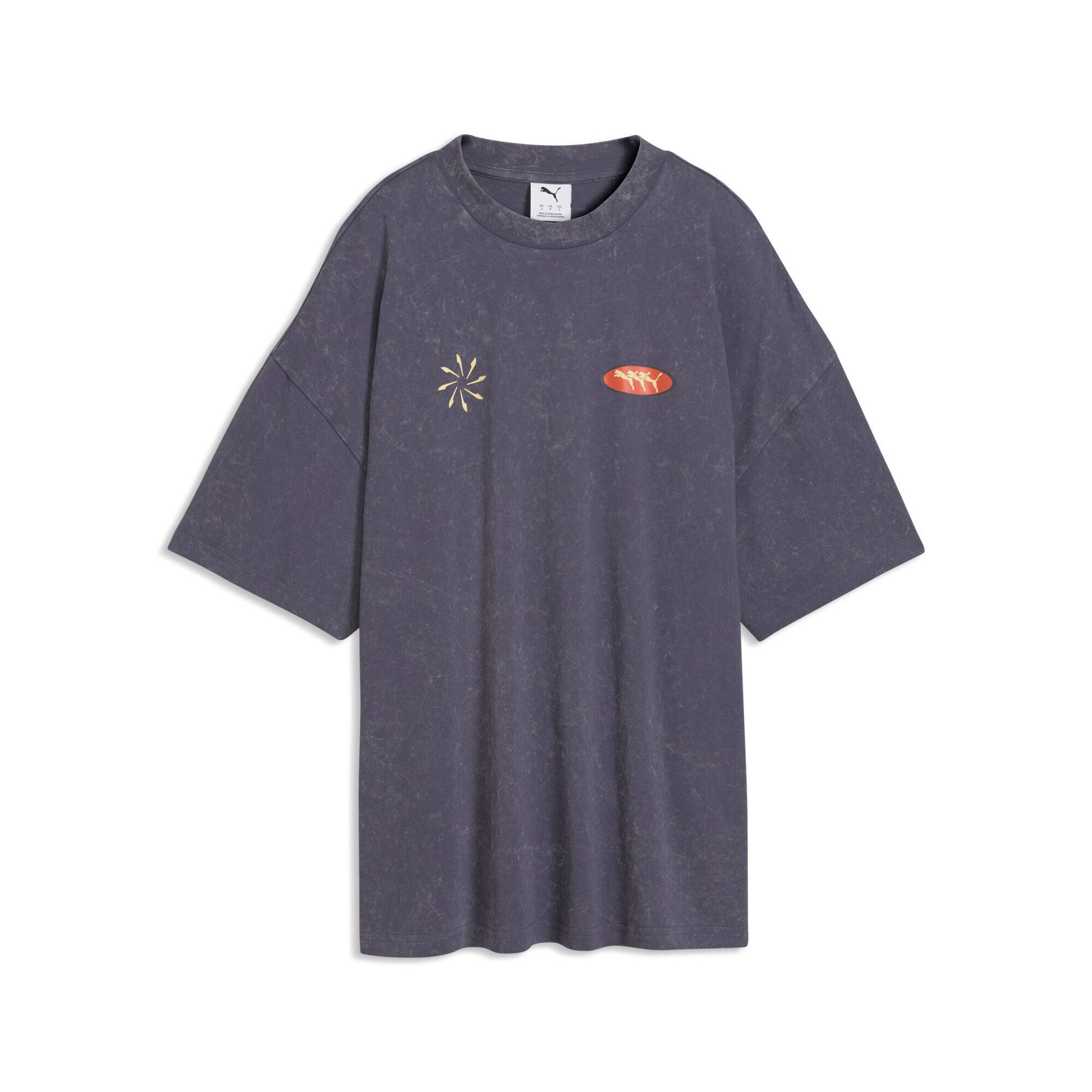 T-Shirt FUTURE.PUMA.ARCHIVE Washed Oversized Graphic T-Shirt Damen