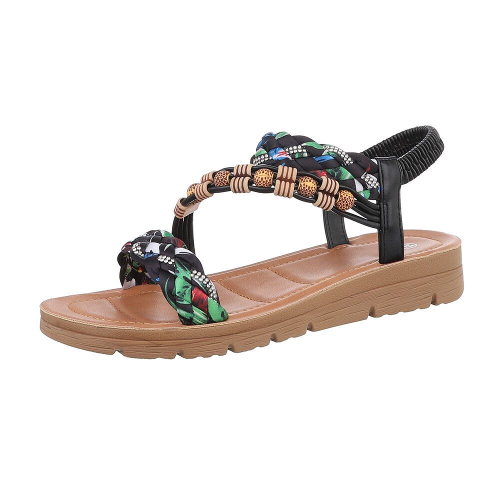 Ital-Design Damen Freizeit Riemchensandalette (86345148) Flach Riemchensand günstig online kaufen