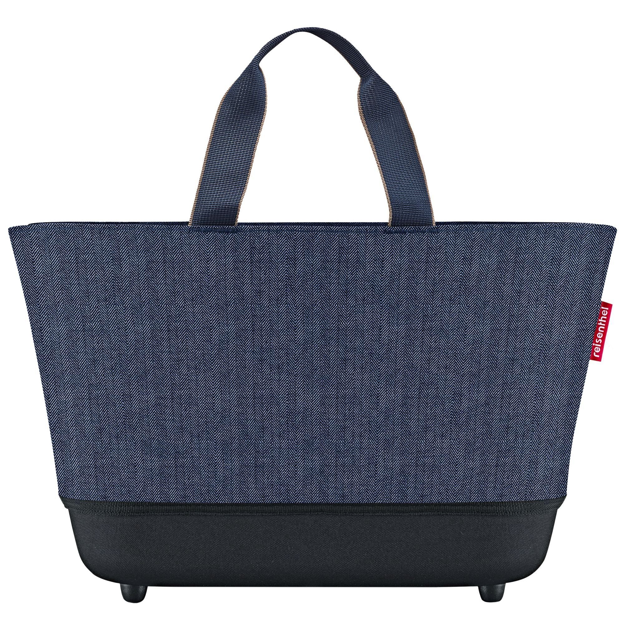 REISENTHEL® Shopper, PET herringbone dark blue