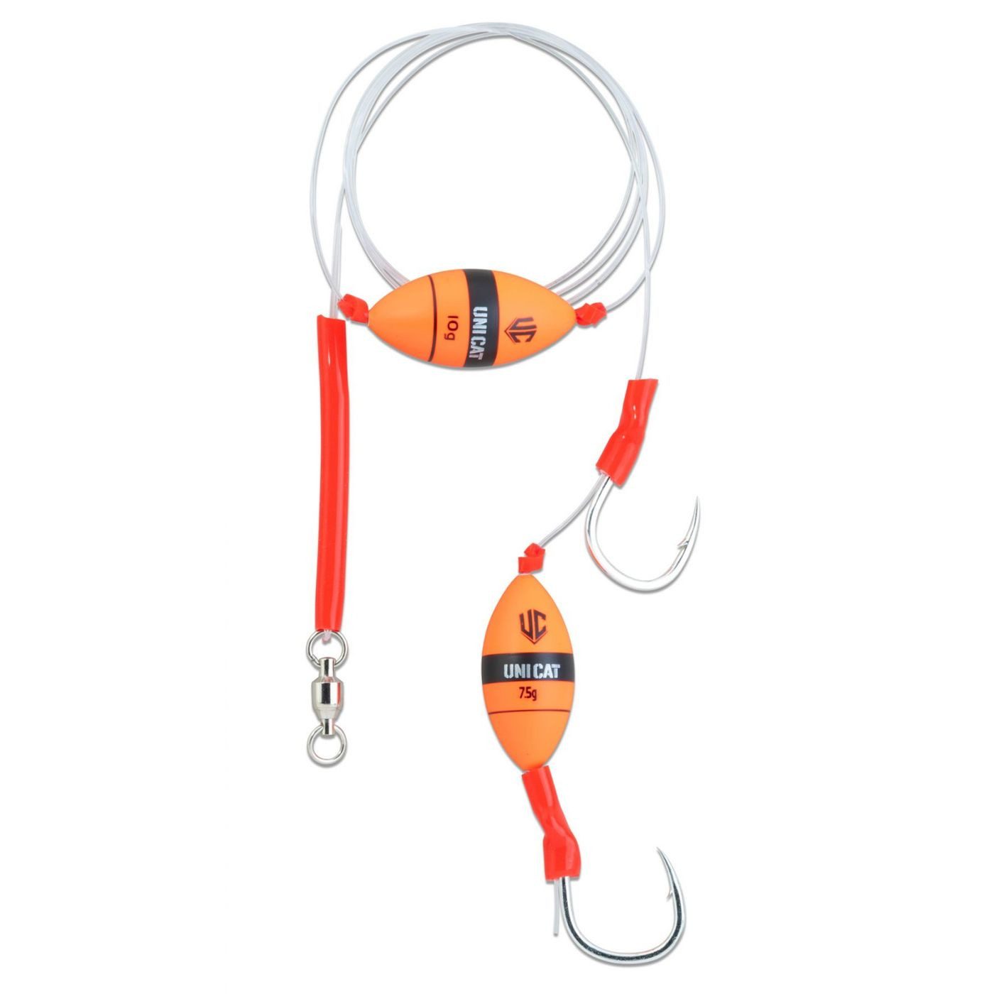 Vorfachschnur UNI CAT Smelly Bait Gripper Rig - Vorfach zum Wallerangeln