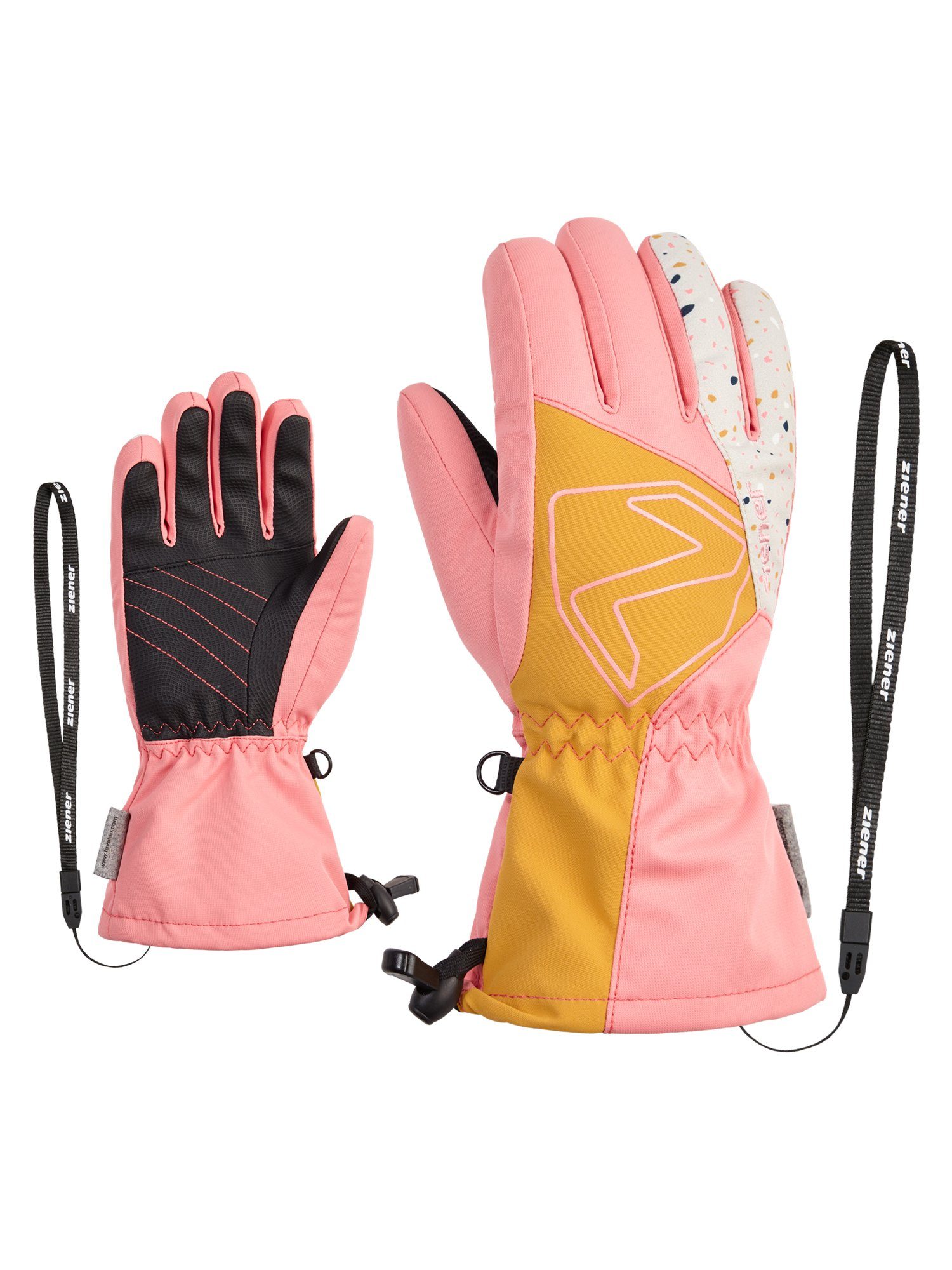 Skihandschuhe Ziener AW LAVAL AS(R) rosa