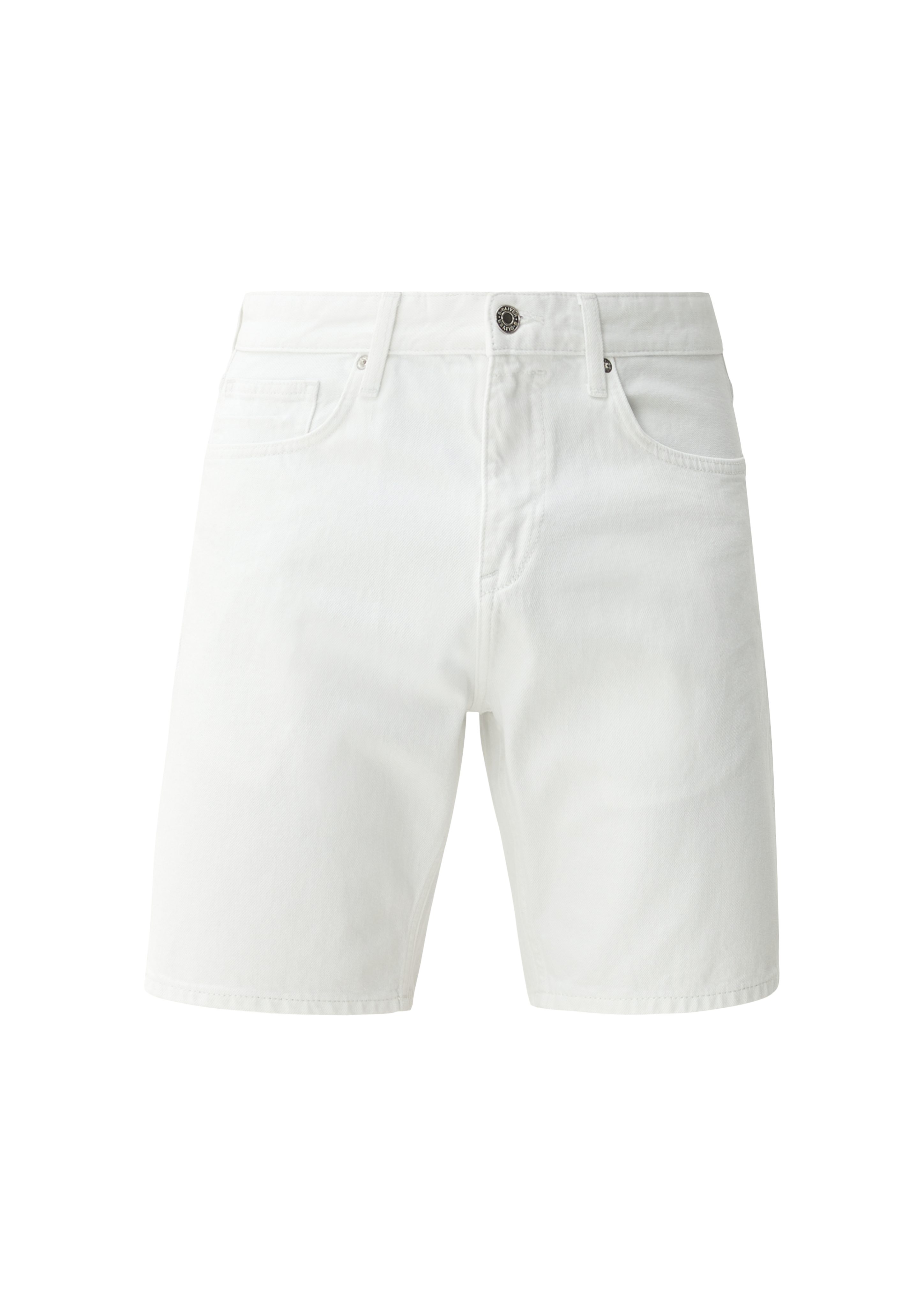 Regular Fit Rise Straight / Jeansshorts / Mid Jeans-Shorts s.Oliver / Leg