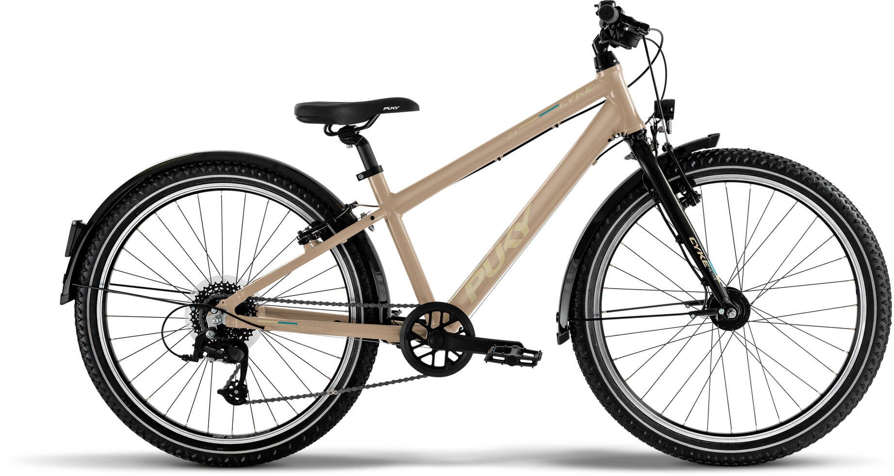 Puky Kinderfahrrad Kinder Mountainbike CYKE 24-8 ACTIVE