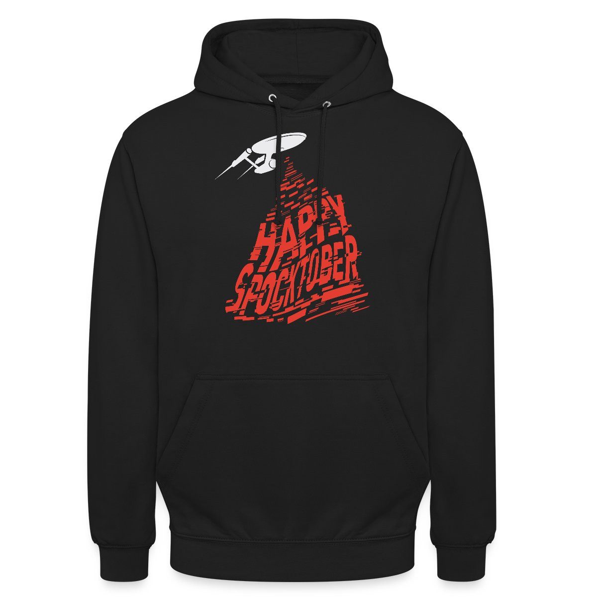 Spreadshirt Hoodie Star Trek Halloween Happy Spocktober Unisex Hoodie (1-tlg)