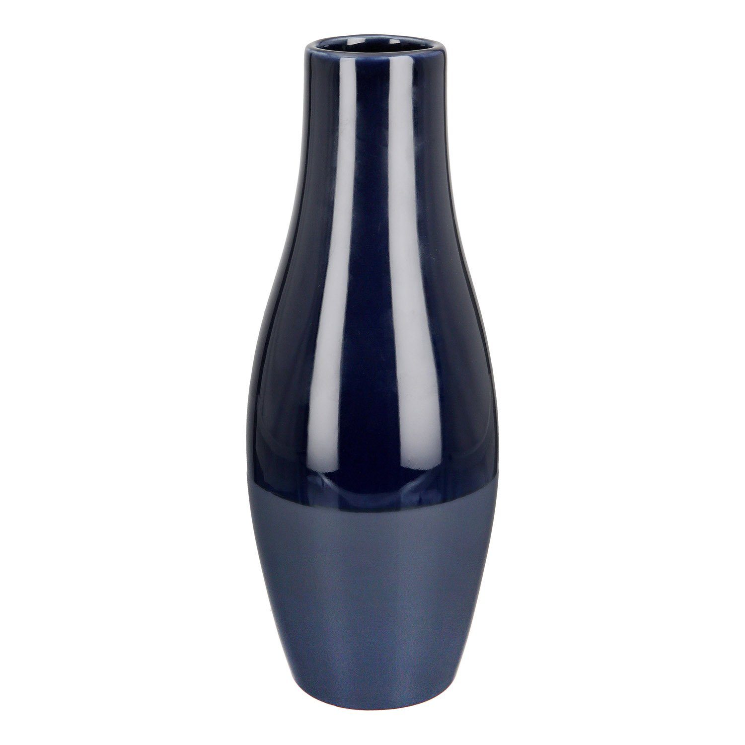 GILDE x 41cm H. - 16cm Vase Sky D. blau - GILDE Dekovase Deko