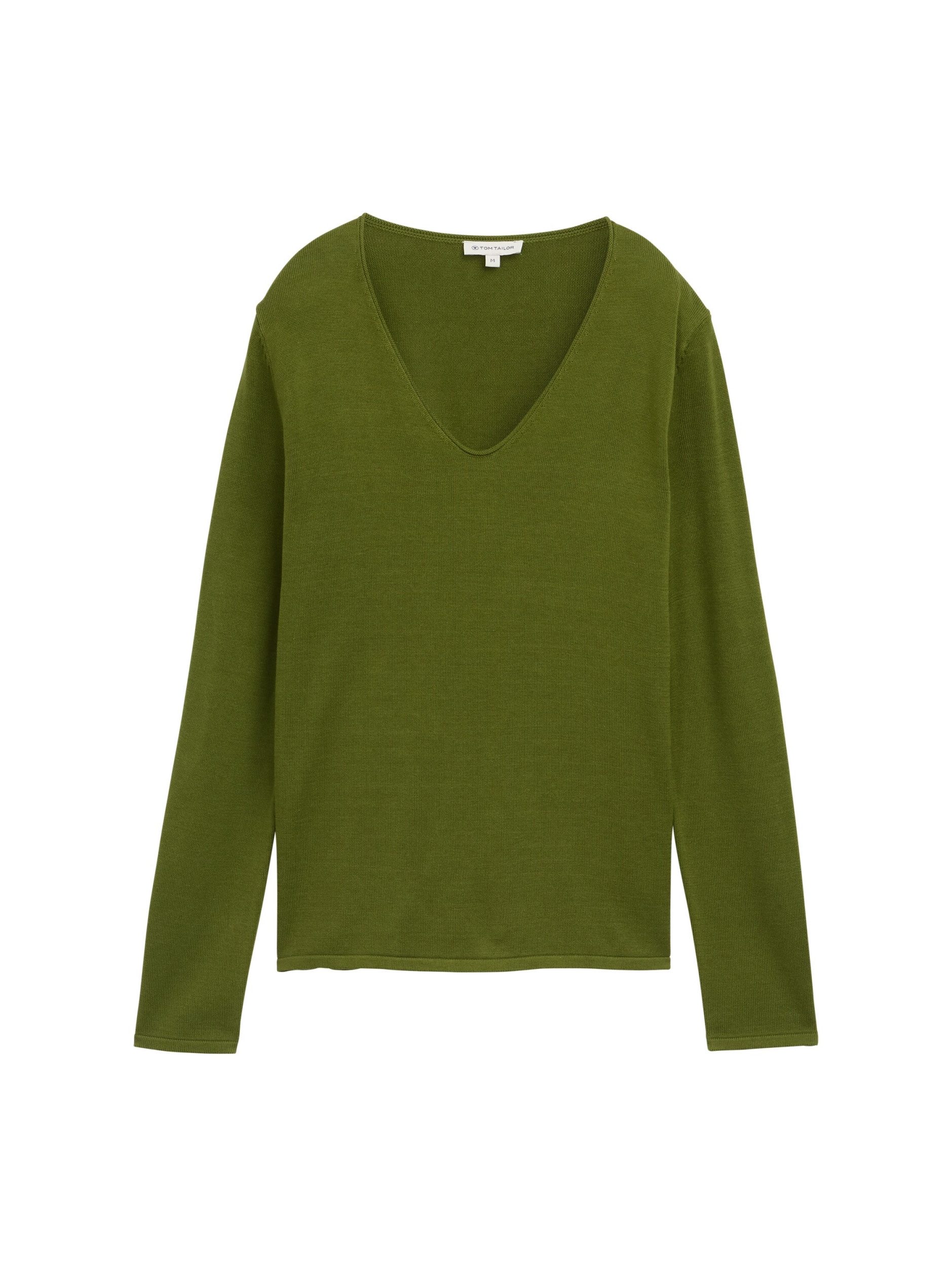TOM TAILOR Sweatshirt sweater basic v-neck günstig online kaufen