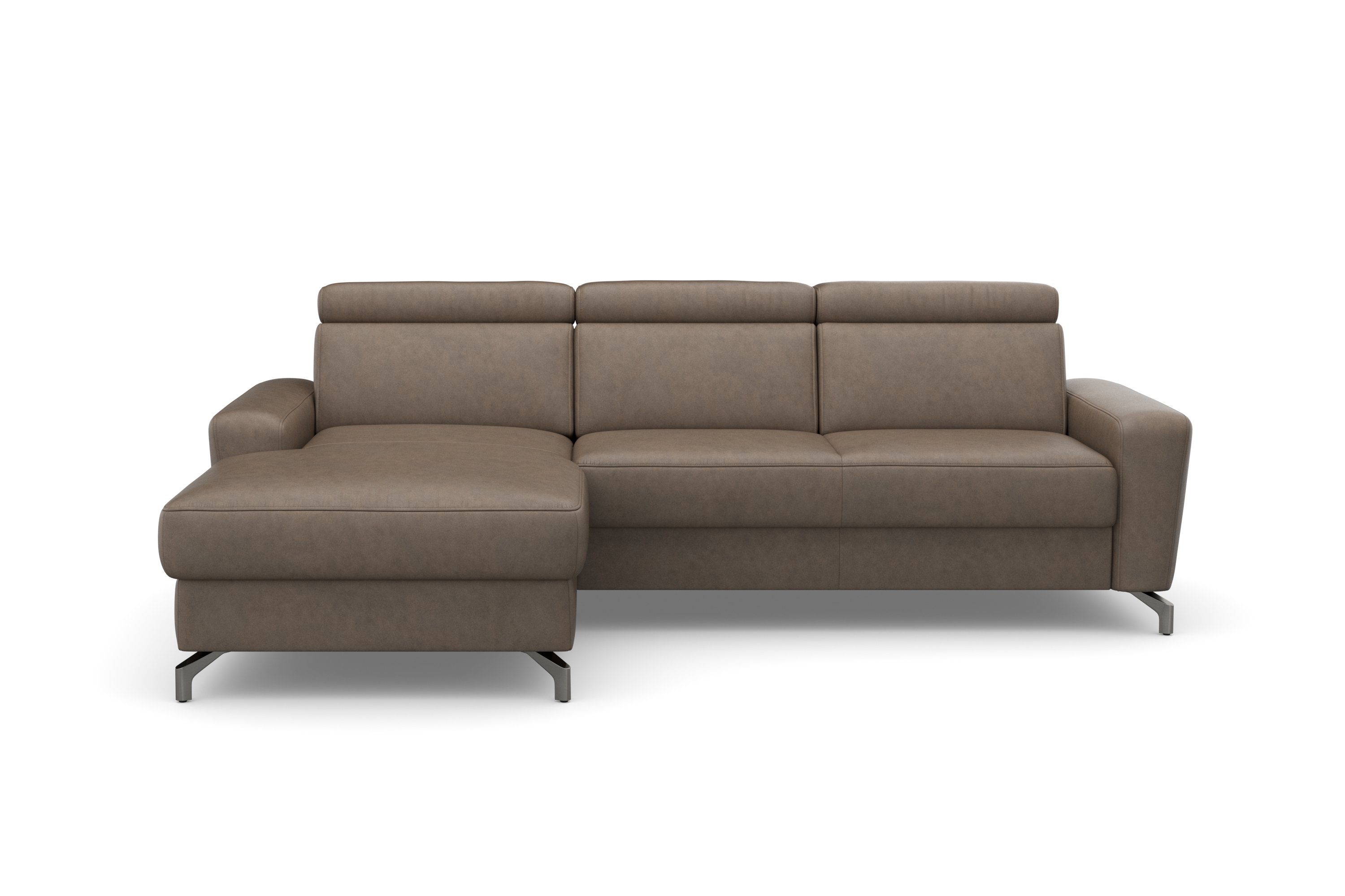 sit&more Ecksofa Scarlett L-Form, inklusive Kopfteilverstellung, günstig online kaufen