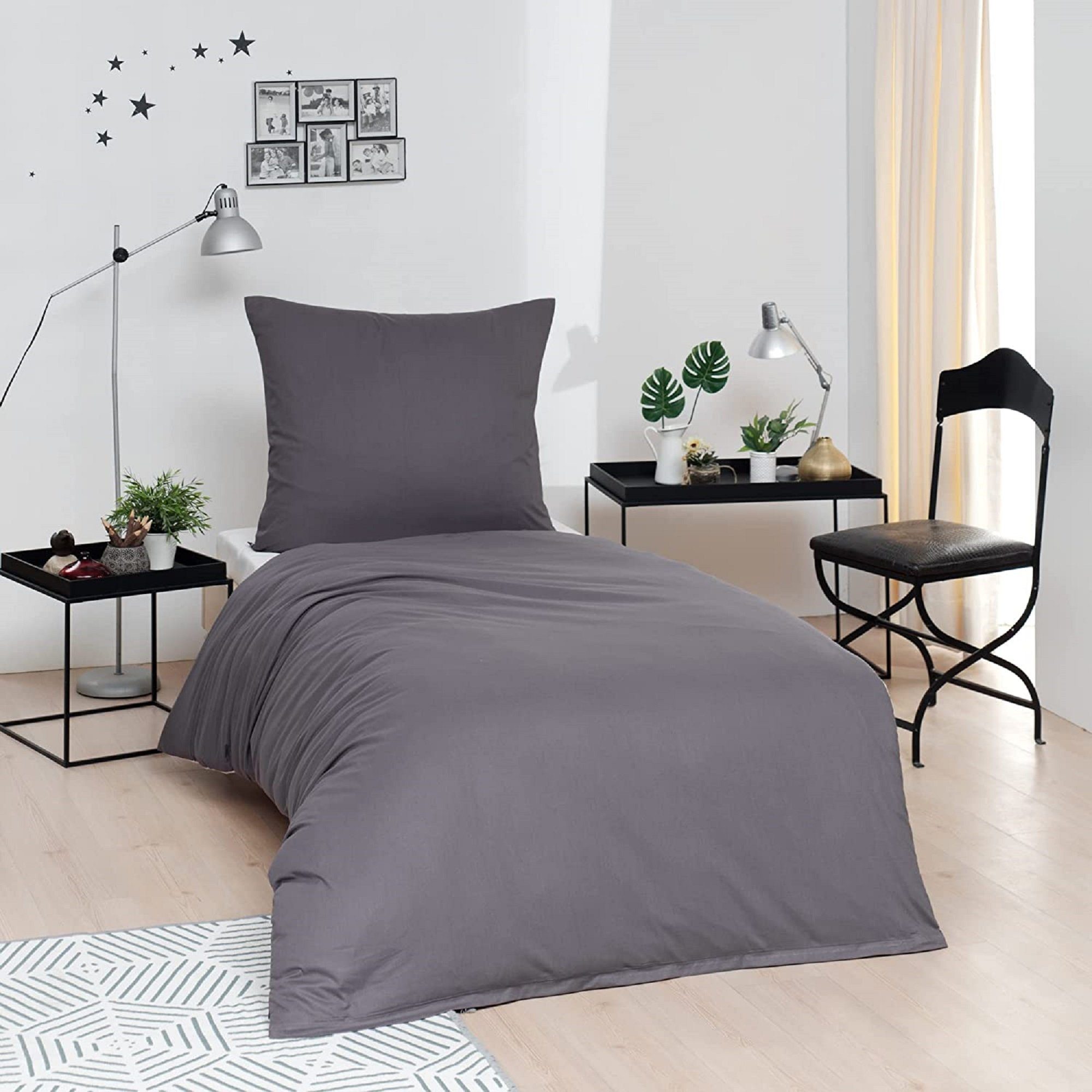 Brielle Bettwäsche Brielle Flanell Bettwäsche-Set aus günstig online kaufen