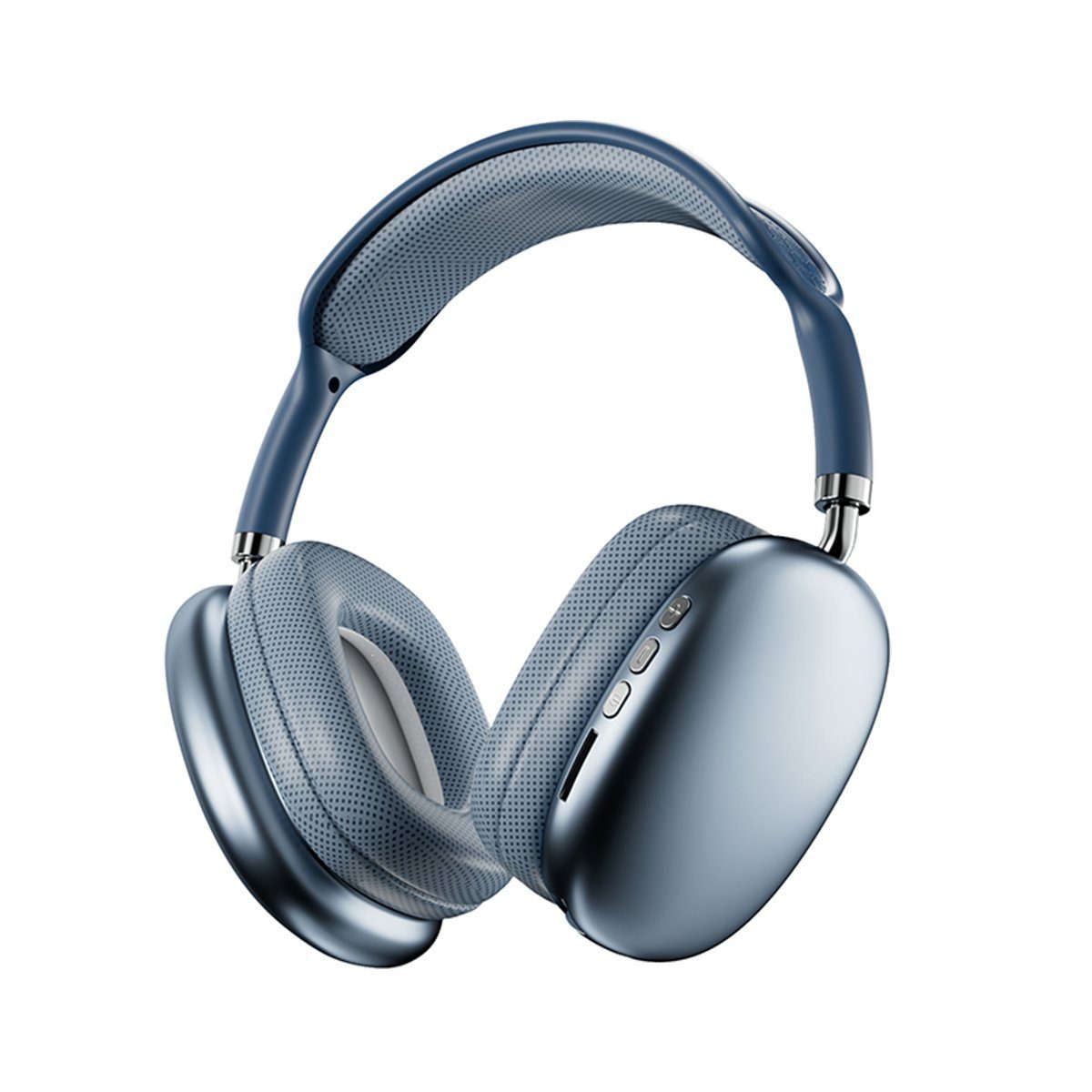 Diida Kabelloses Bluetooth-Headset, Headset für Musik, Gaming-Headset Funk-Kopfhörer (Geräuschunterdrückung, Stereo-Kopfhörer, Sport-Kopfhörer) Blau