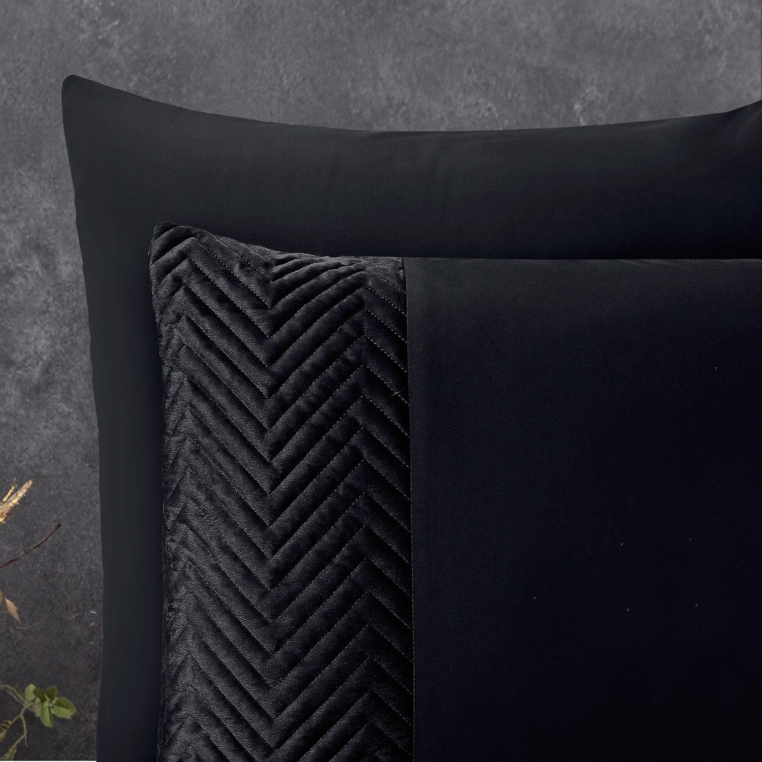 Sitheim-Europe Bettwäsche Bettwäsche Velvet Crossline, Samt, 3 teilig günstig online kaufen