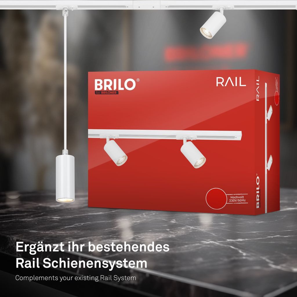 Briloner Leuchten LED Pendelleuchte 8008016, Dimmfunktion, LED fest integriert, 3000K - Warmweiß